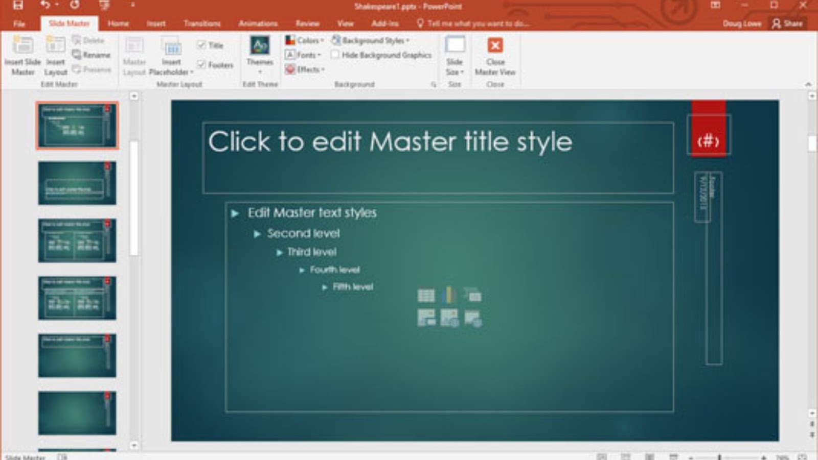 Master Slides in PowerPoint A Complete User Guide Dr. Homey