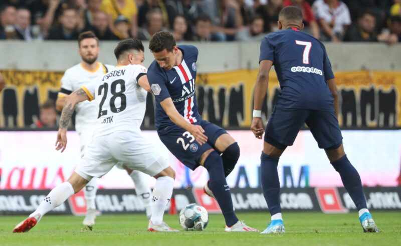 alineaciones de la berrichonne de châteauroux contra psg