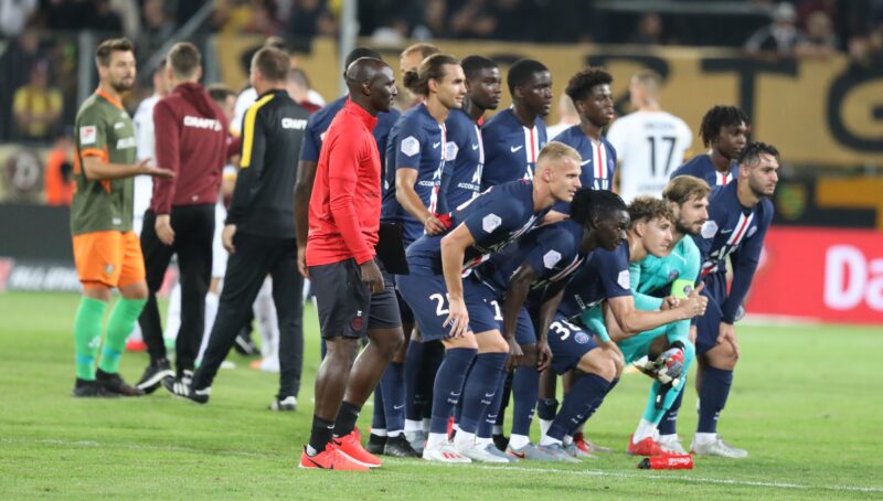 alineaciones de la berrichonne de châteauroux contra psg